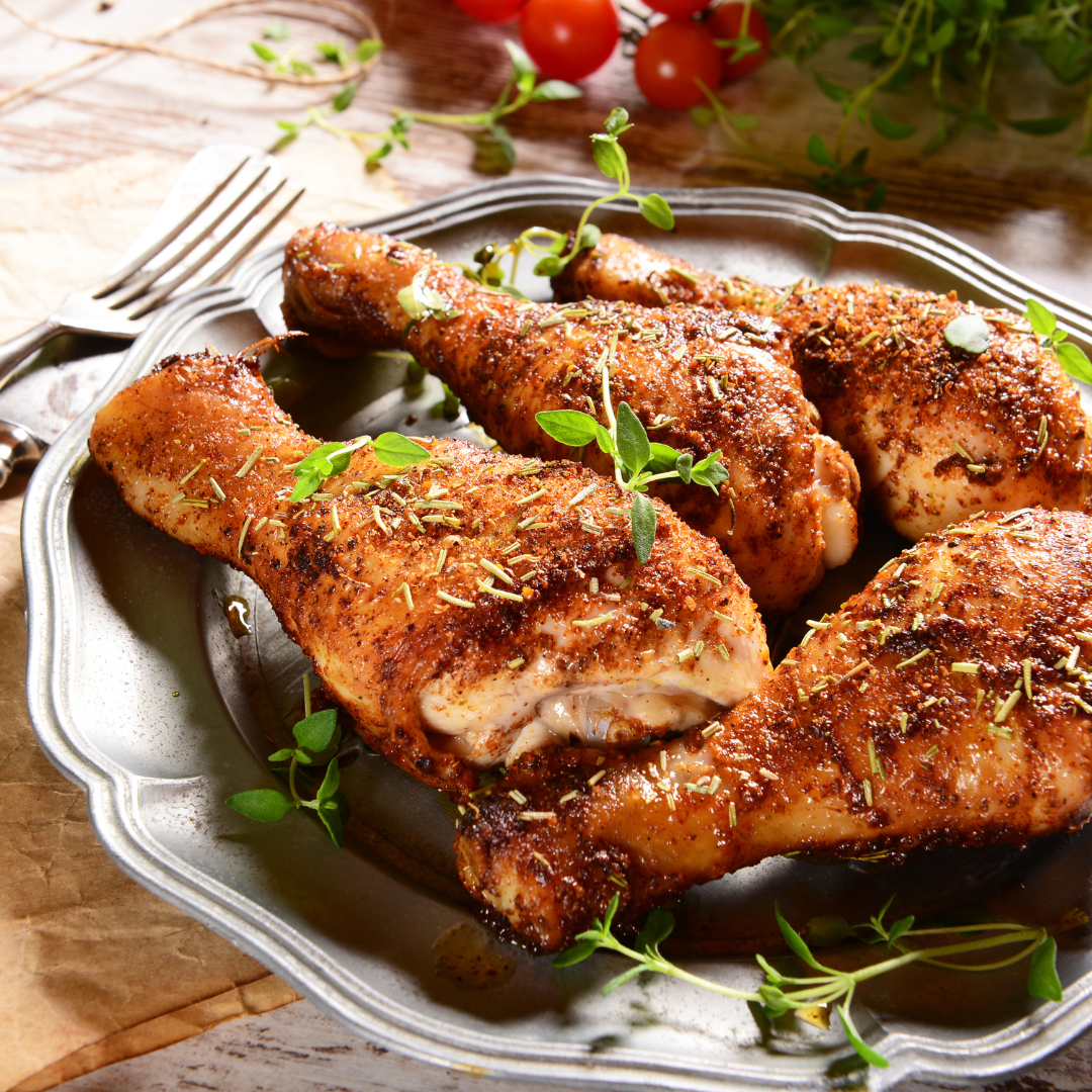 Weeknight Wonders: Pork & Herb Stuffed Chicken Legs