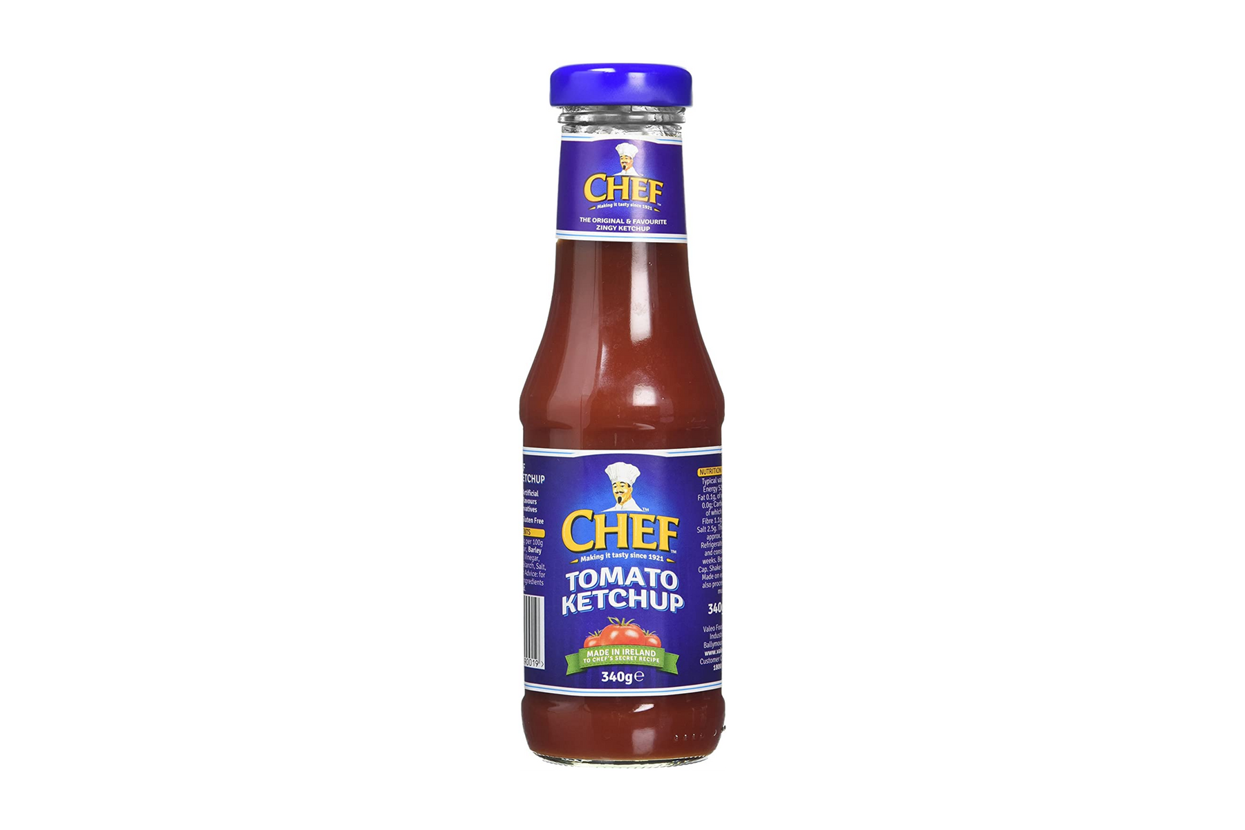Chef Tomato Ketchup Sauce 340g Moore & Sons Butchers