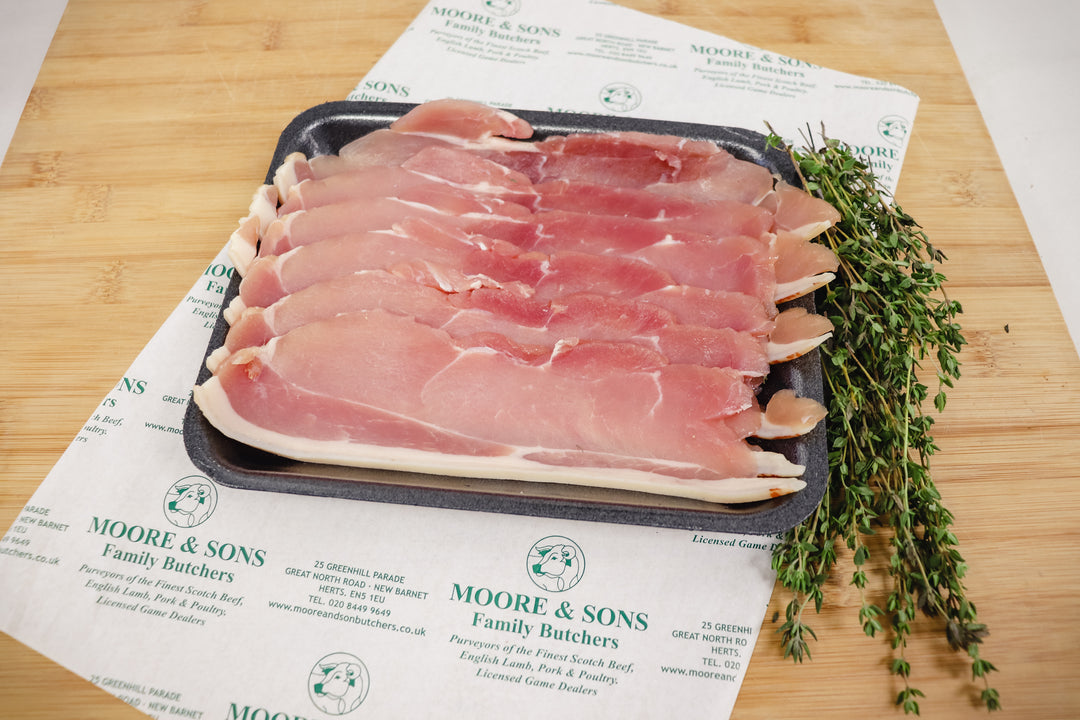 Unsmoked Back Bacon – Moore Sons Butchers